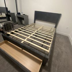 Queen Size Bed Frame With Mattress Included