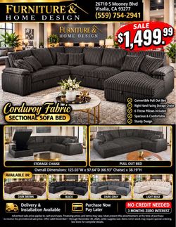 Sectional With chaise