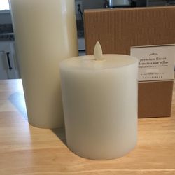 Pottery Barn Flicker Candles