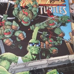 The Savage Dragon Versus The Teenage Mutant Ninja Turtles