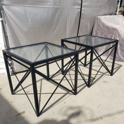 Side End Tables In Excellent Condition  - Both For $25