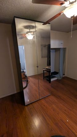 Ikea Wardrobe With Double Mirrors