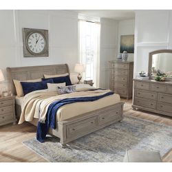 Lettner King Storage Bedroom Set 
