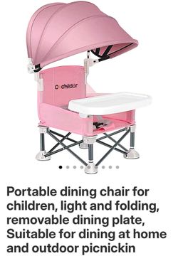 Portable High Chair Booster Seat for Babies