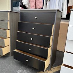 Black Dresser Compress Wood $169
