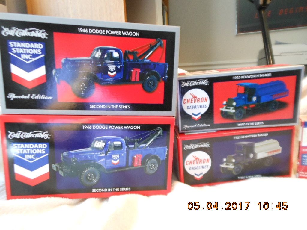 COMPLETE SETS OF THE CHEVRON TRUCK SERIES 2005-2010 – ALL NIB