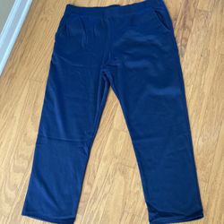 NWT Ladies Fleece Pants size XXL Navy 