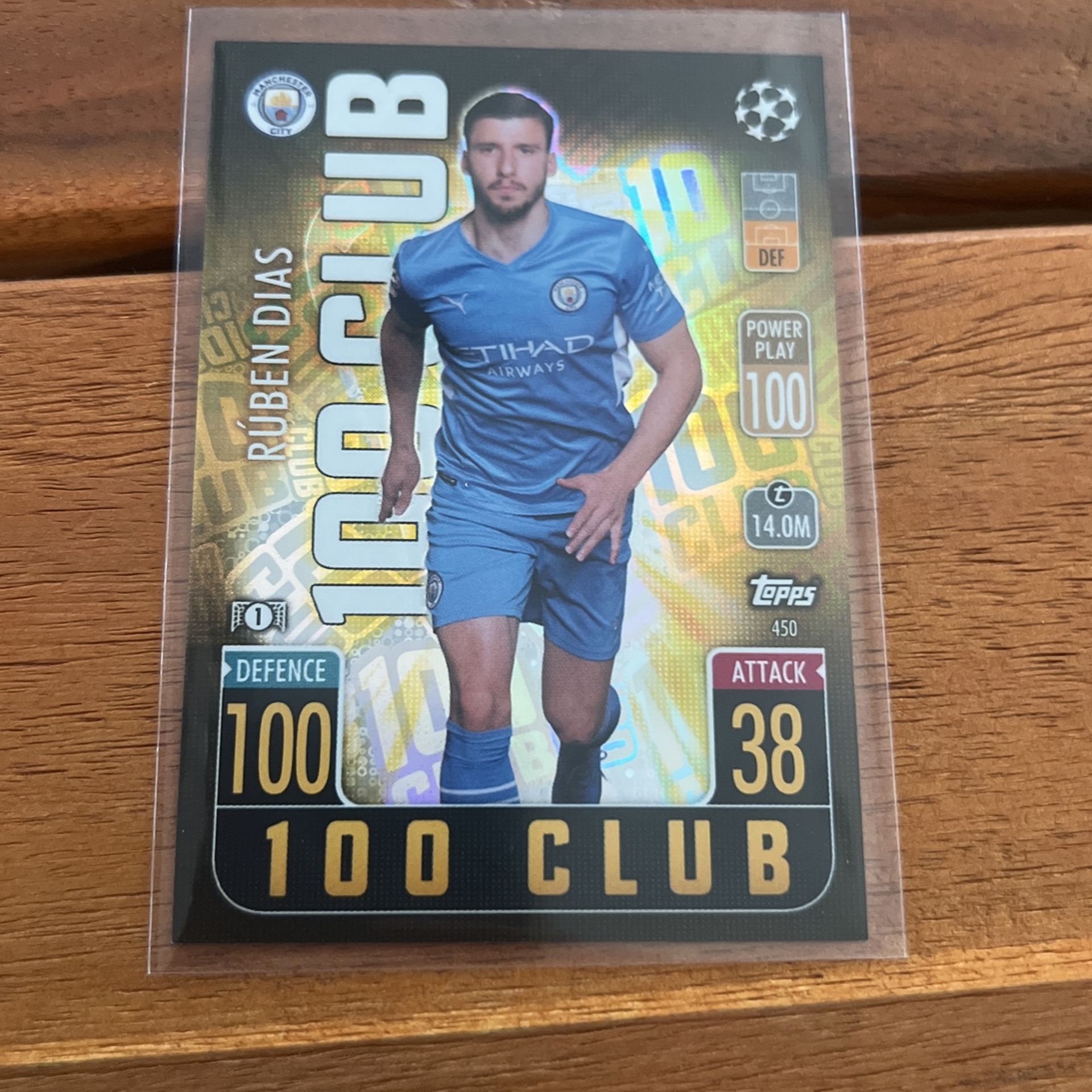 Soccer Trading Cards Ruben Dias