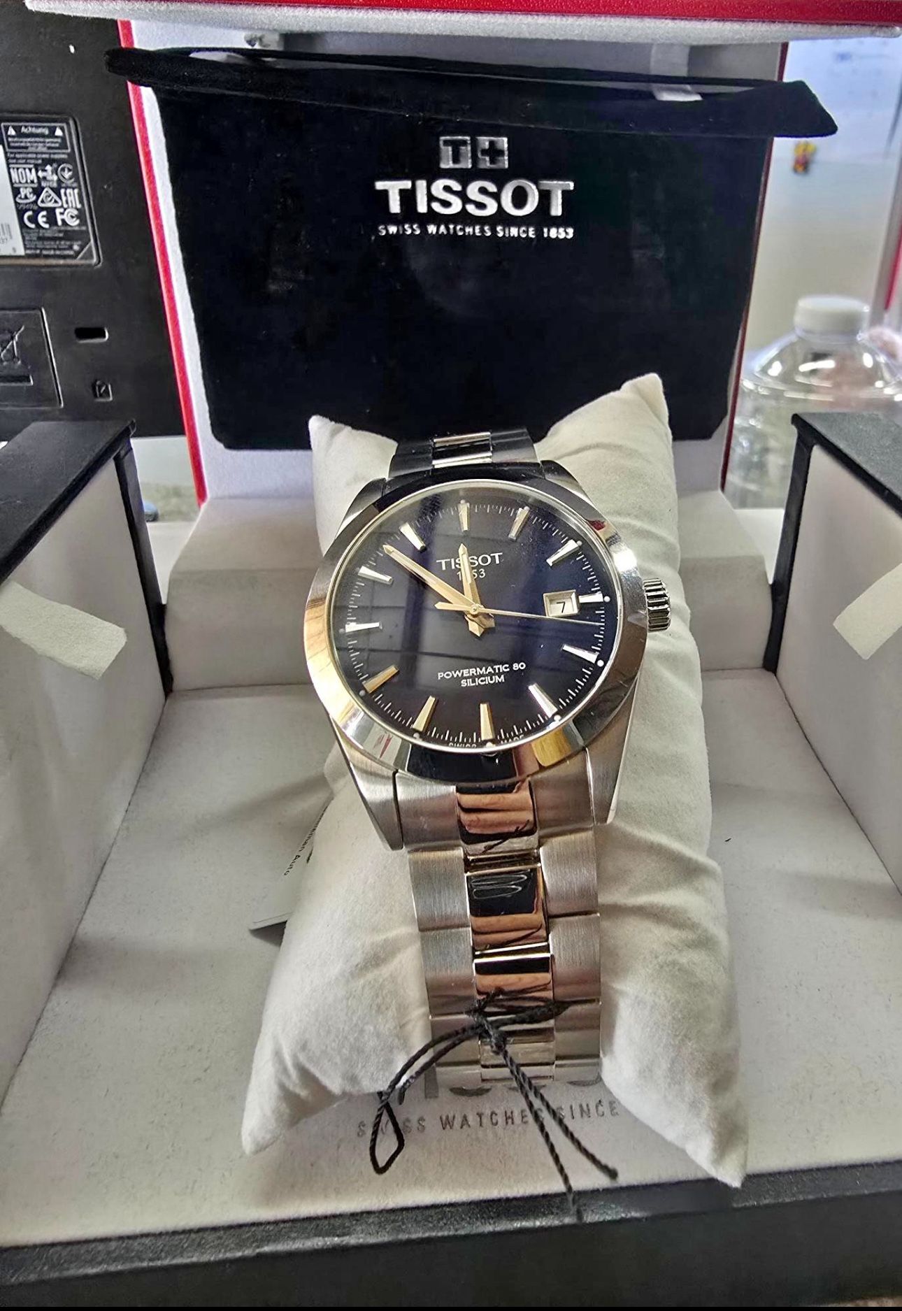 Tissot Gentleman Powermatic 80 Silicium Blue Dial