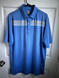 FootJoy Men's Blue Polo Shirt