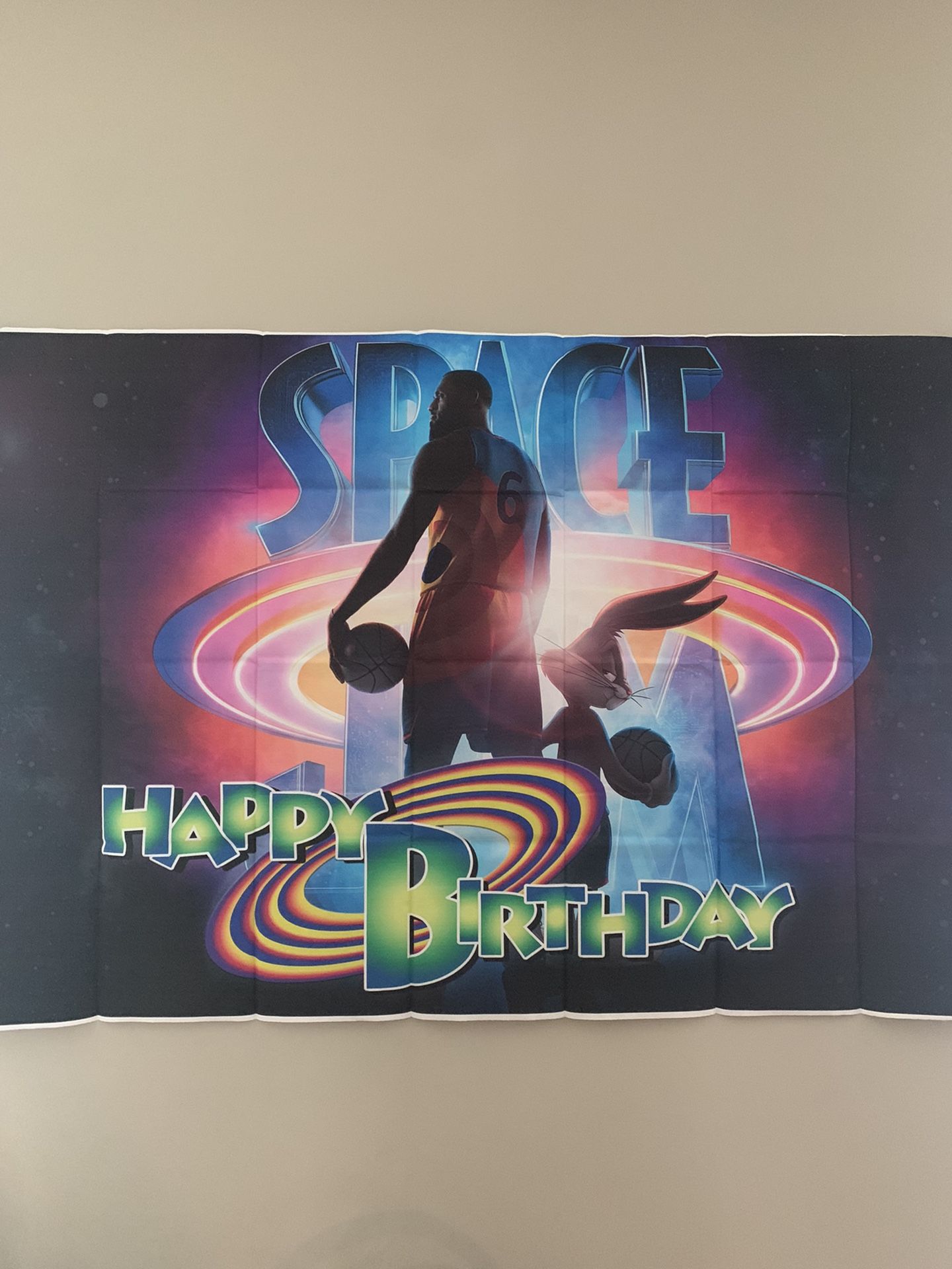 Space Jam Birthday Decorations !