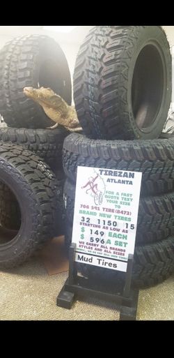 32 1150 15 BRAND NEW TIRE TIRES $149 EACH $596 SET