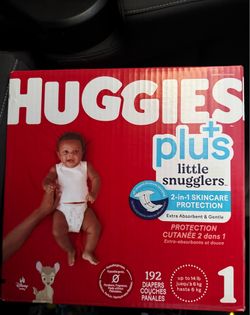 Huggies Plus Size 1 (192 ct)