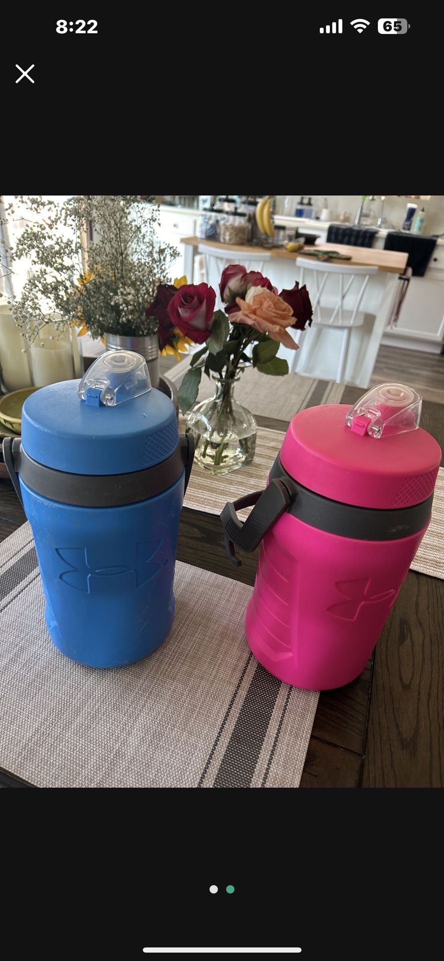 Pink Under Armor Jug