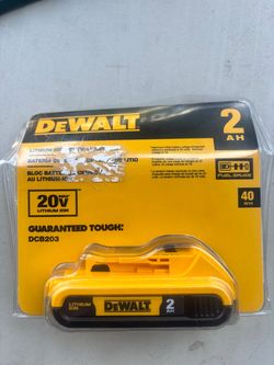 DEWALT DCB203 20V Max 2Ah Lithium-Ion Battery