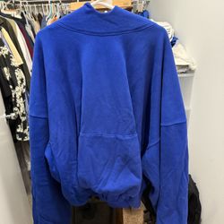 Yeezy Unreleased Blue Dove Perfect Hoodie Size L