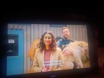 Sony Bravia 55 inch Flat Screen TV with remote! with  price to match the size $55