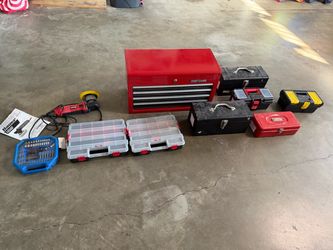 Tools, tool boxes, and tool chest (Craftsman, Bauer, & more)