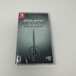 Star Wars Jedi Knight Academy For Nintendo Switch Sealed