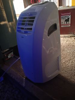 LG portable air conditioner white