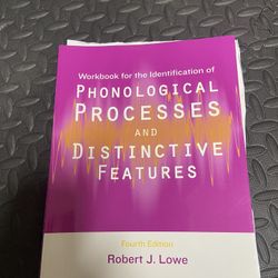 Phonological Processes And Distinctive Features 