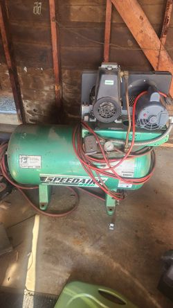 30 gallon Speedaire 208/ 230 or 115 volt compressor.
