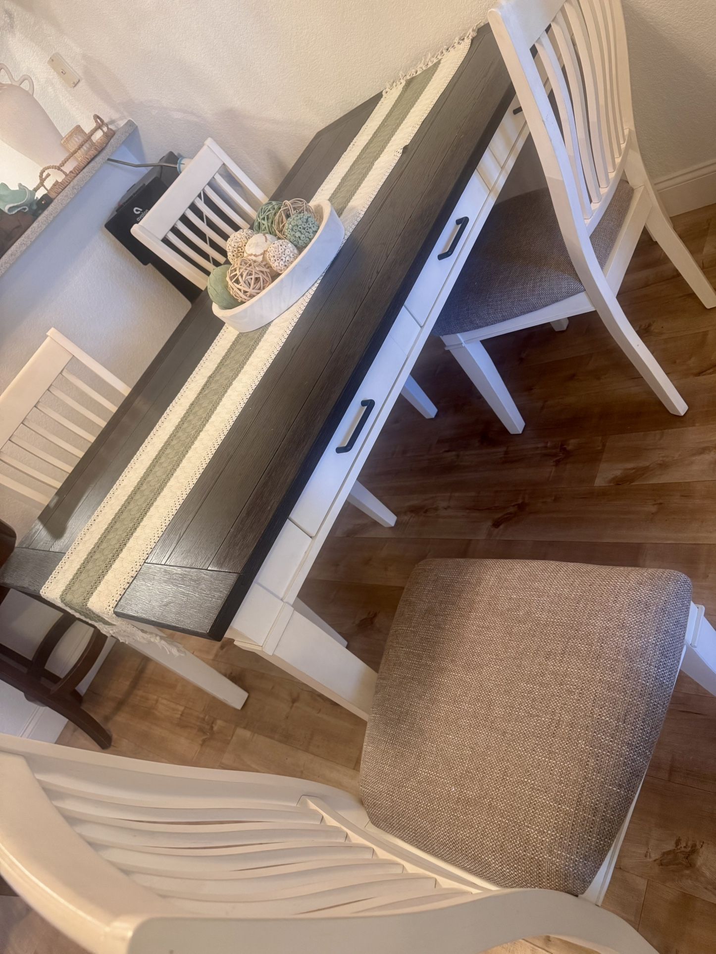 Montana 7 Piece Upholstered Dining Set 