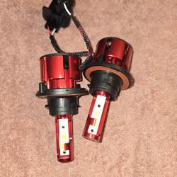 2 Led Headlight Bulbs 