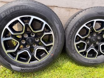 Rims and tires