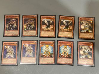 10 Yugioh Cards