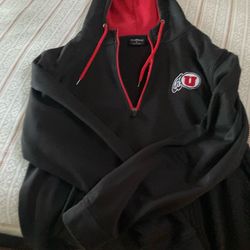 University of Utah Fleece Hoodie- Like New