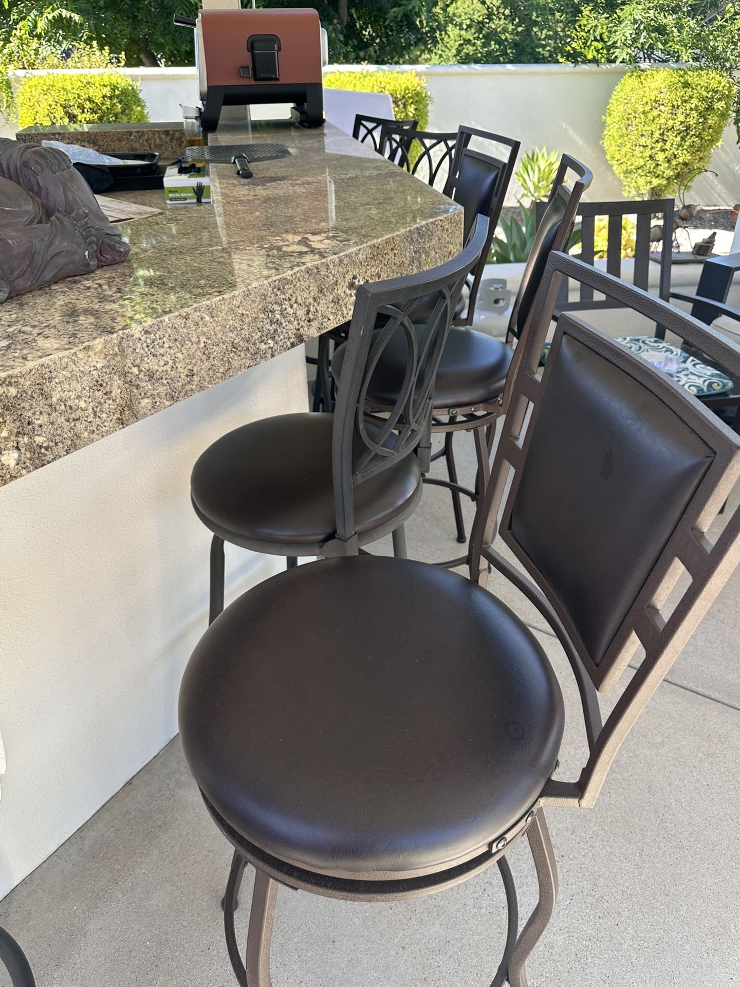 6 bar chairs