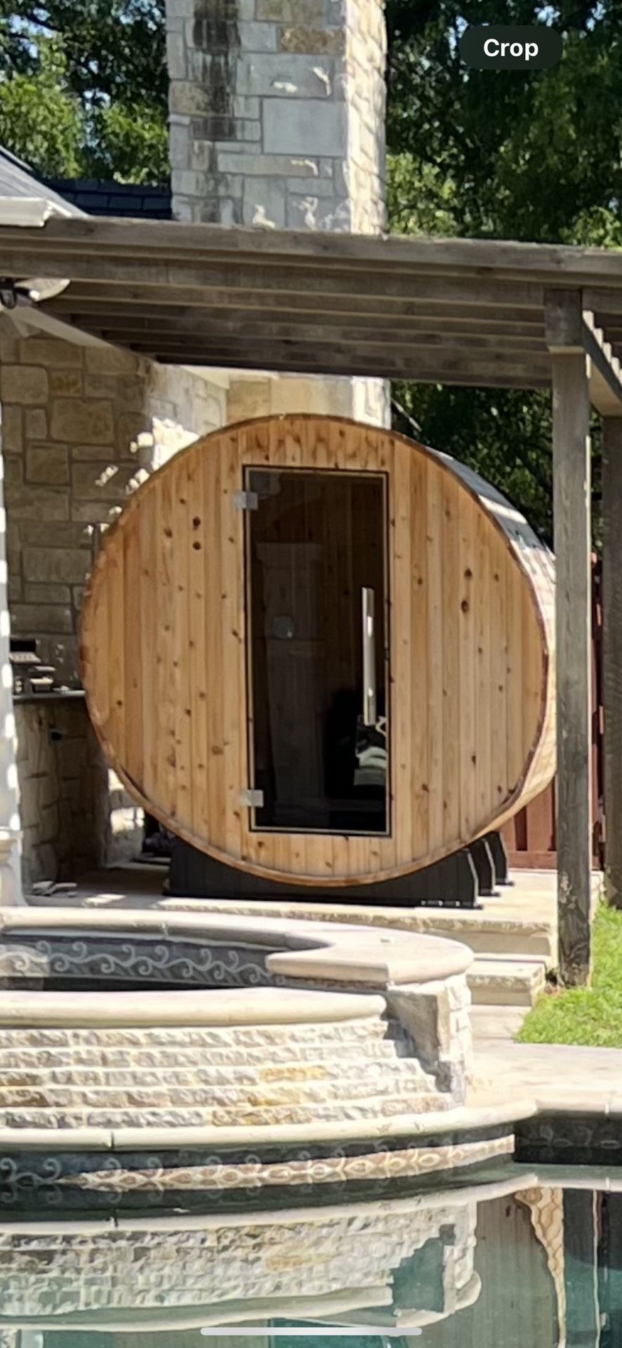 Barrel Sauna Great Condition $3000