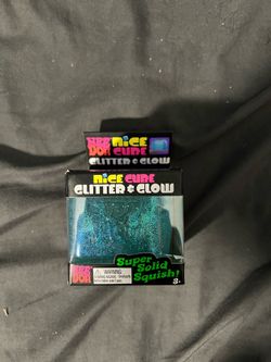 Needoh Nice Cube Glitter & Glow