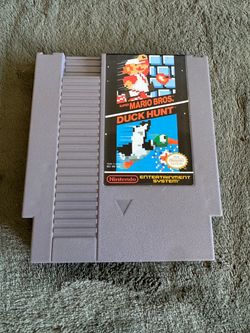Super Mario Bros / Duck Hunt NES Cartridge