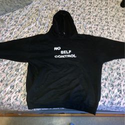 Anti Social Social Club No Self Control Black Hoodie