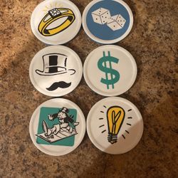 Monopoly Coasters 