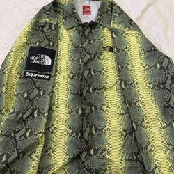 Supreme The North Face Snakeskin 