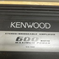 (Used)Kenwood 600watt Car Amplifier 