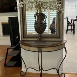  Foyer Mirror and Table 