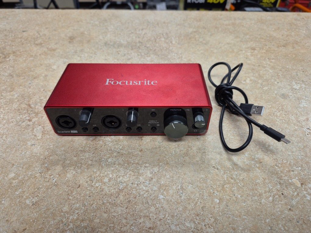 Focusrite Scarlett 2i2 3rd Generation USB Audio Interface