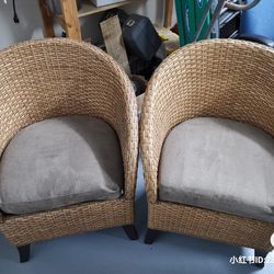Cane Chairs, Each $100, I Have Two