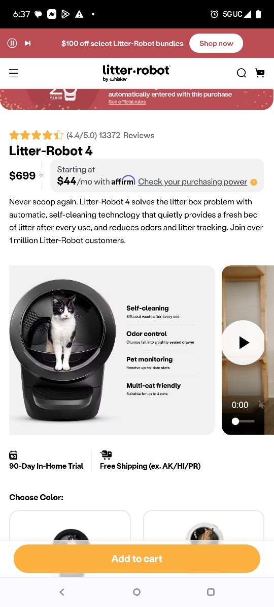 Automatic Cat Litter Box