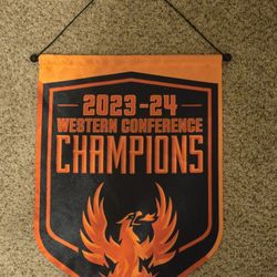 Coachella Valley Firebirds AHL 23-24 Western Conference Champions Flag