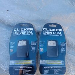 (2 )Universal Garage Door Remote