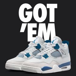 Jordan 4 Military Blue