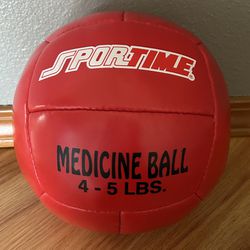 Sportime Medicine Ball/Strength Training Exercise~4-5 Pounds~NEW