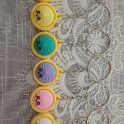 Dumpling Keychains 