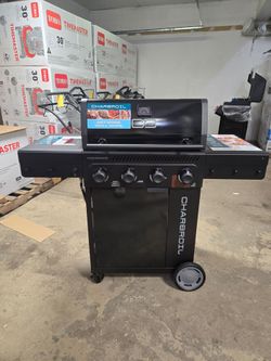 Brand new Char-Broil 4 Burner Propane Grill. 
Fully assembled 
$299