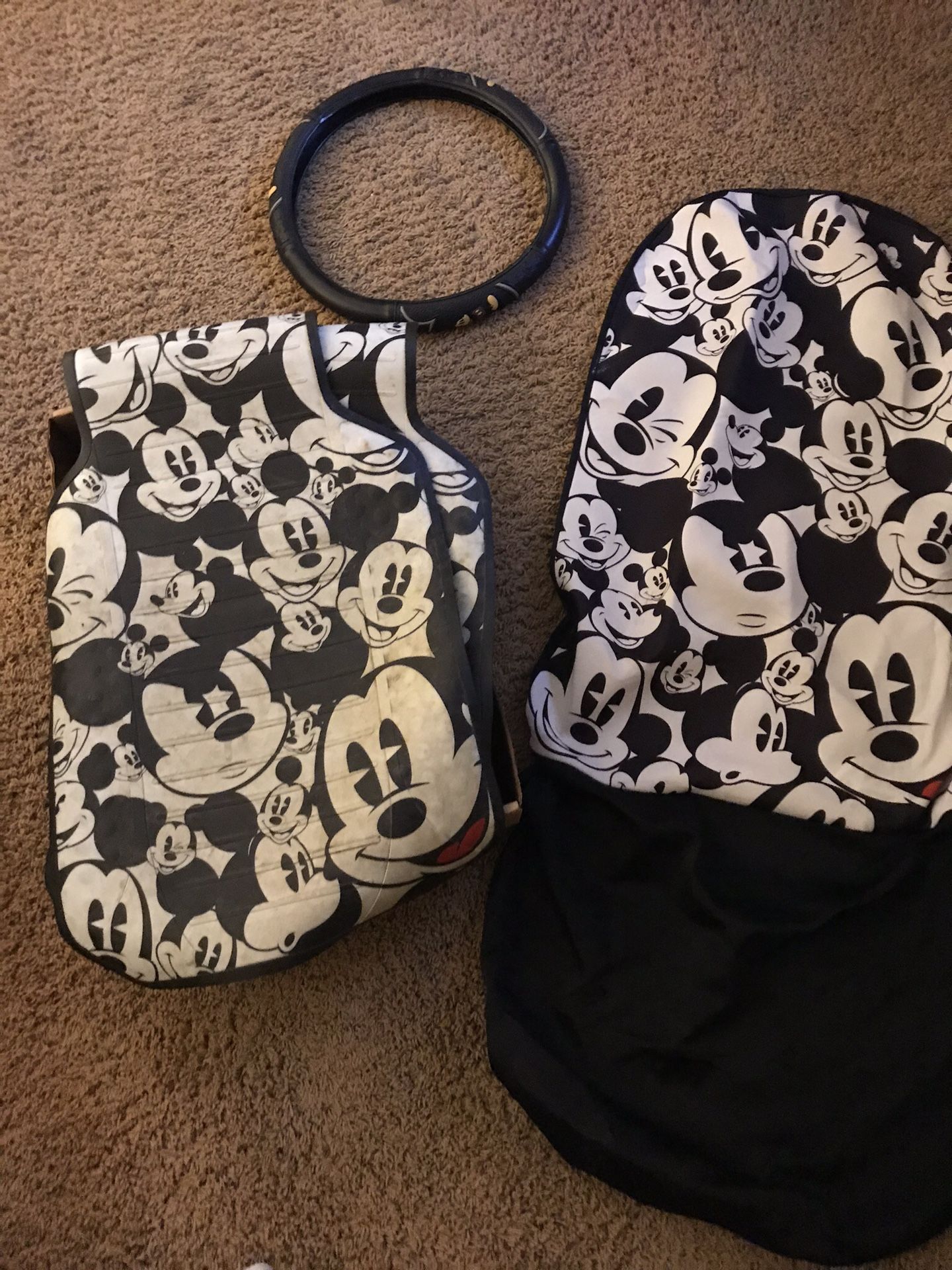 Mickey Mouse car items